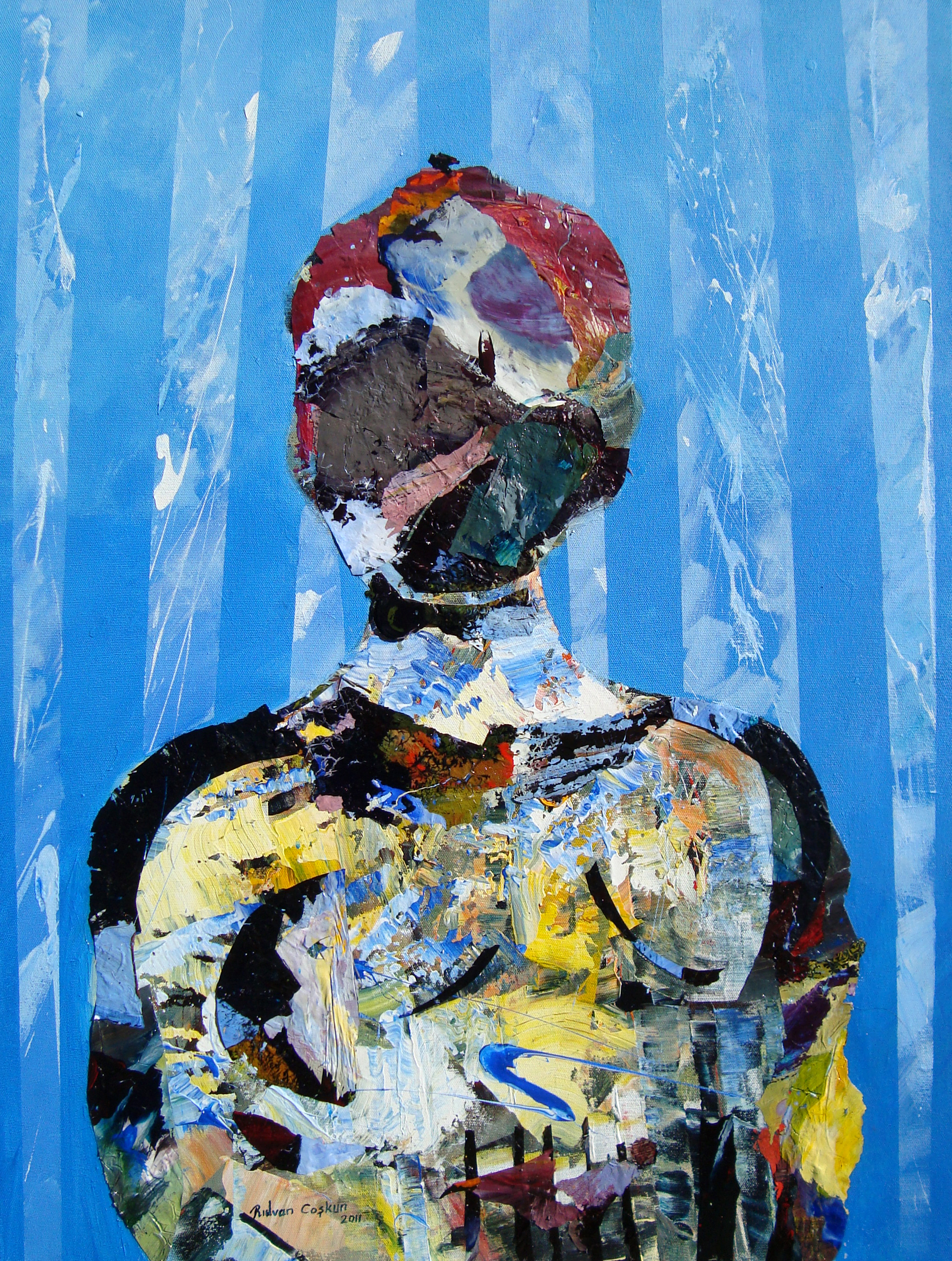 Tuval Üzerine Akrilik 'Der Beden' 70x50cm 2010